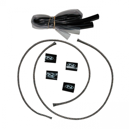 NAMZ, HANDLEBAR WIRING COVER KIT. FOR INTERNAL WIRING, 20"