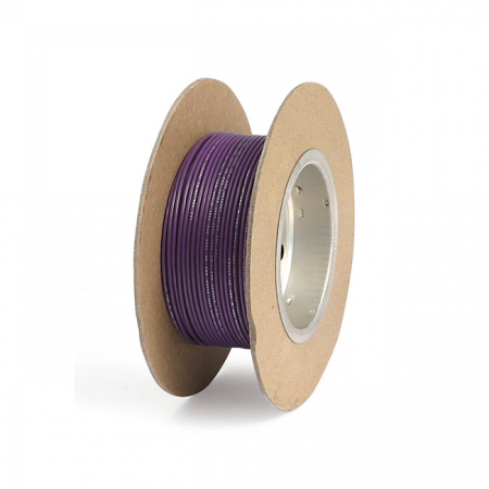 NAMZ, WIRE ON SPOOL. 18 GAUGE, 100FT. VIOLET