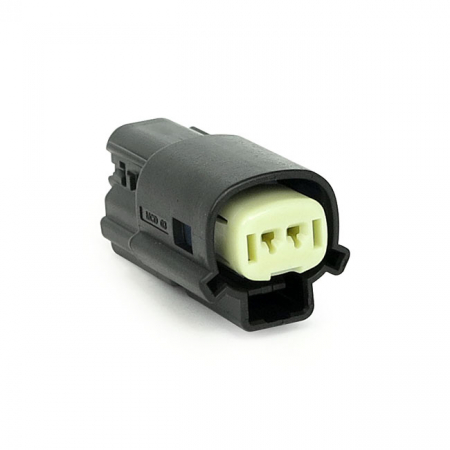 NAMZ, MOLEX MX-150 CONNECTOR. BLACK, PLUG, 2-PIN