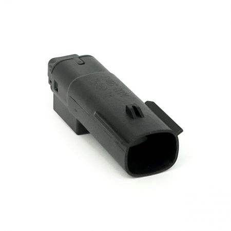 NAMZ, MOLEX MX-150 CONNECTOR. BLACK, RECEPTACLE, 2-PIN