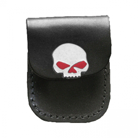 RED EYED SKULL LIGHTER CASE