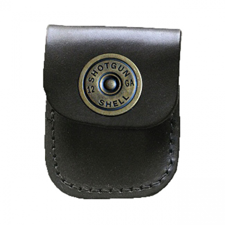 SHOTGUN SHELL LIGHTER CASE BRASS OXIDE