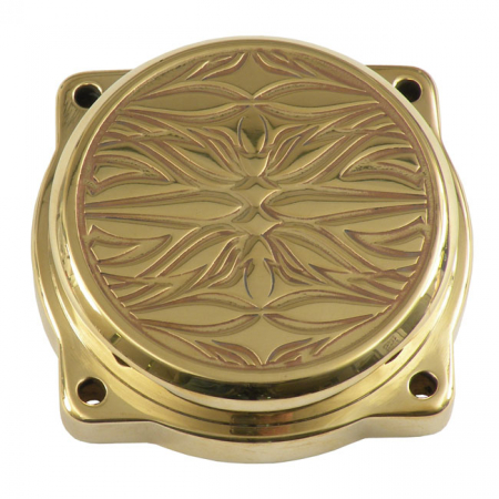 WEALL, CV CARB TRIBAL TOP COVER. HIRO, BRASS