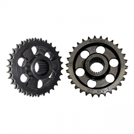 EVOLUTION INDUSTRIES, SOLID MOTOR SPROCKET & CHAIN KIT. 30T