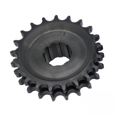 EV INDUSTRIES, POWER DRIVE SOLID STEEL MOTOR SPROCKET. 21T.