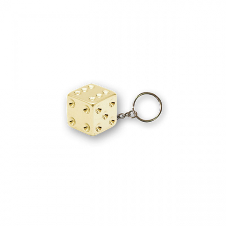 TRIKTOPZ DICE KEY CHAIN GOLD