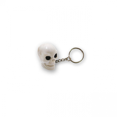 TRIKTOPZ SKULL KEY CHAIN WHITE