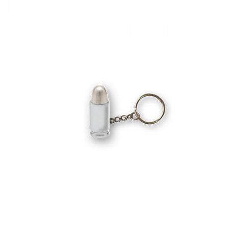 TRIKTOPZ BULLET KEY CHAIN WHITE