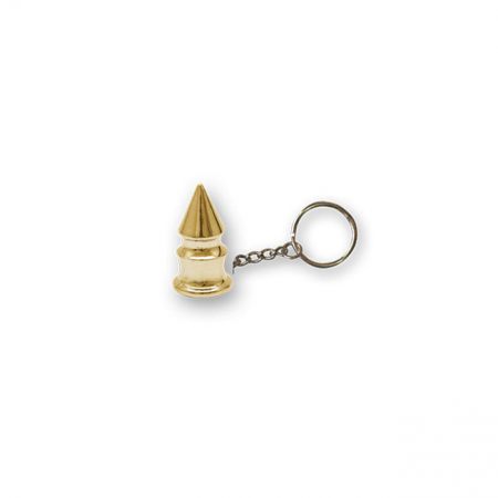 TRIKTOPZ SPIKE KEY CHAIN GOLD