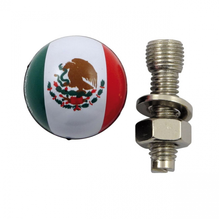 TRIK TOPZ LICENSE PLATE MOUNTS MEXICO FLAG