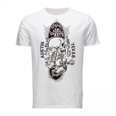 WCC SKULL T-SHIRT WHITE