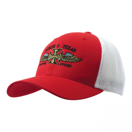 WCC FLEXFIT MESH CAP, AUSTIN TEXAS