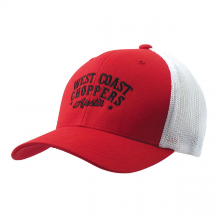 WCC FLEXFIT MESH CAP, AUSTIN