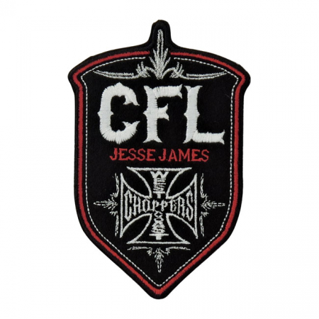 WCC EMBROIDERED PATCH, CFL JESSE JAMES