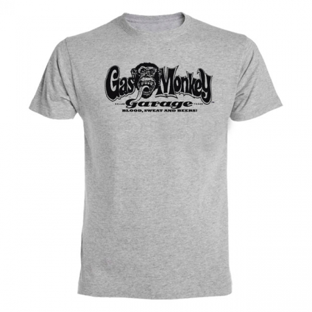 GMG OG LOGO TEE GREY MELANGE