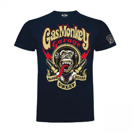 GMG T-SHIRT SPARKPLUGS NAVY