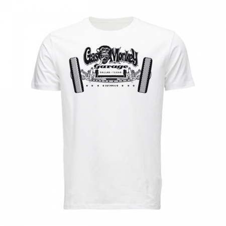 GMG AXLE T-SHIRT WHITE