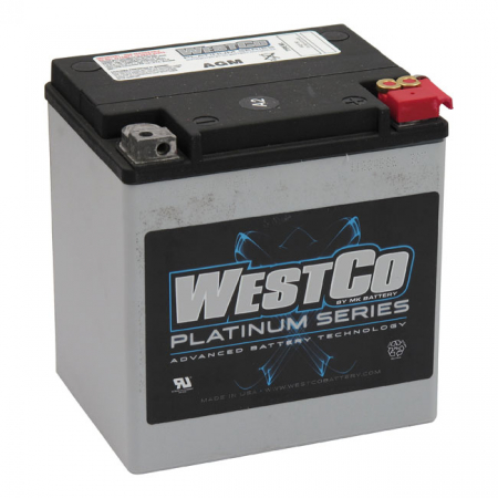 WESTCO, SEALED AGM BATTERY. 12V, 26AH, 400CCA