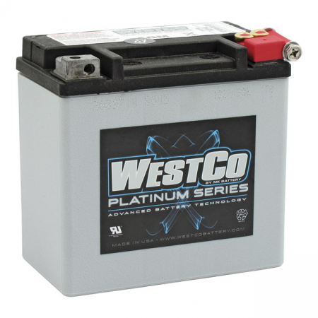 WESTCO, AGM BATTERY. 12V, 12AH 200CCA