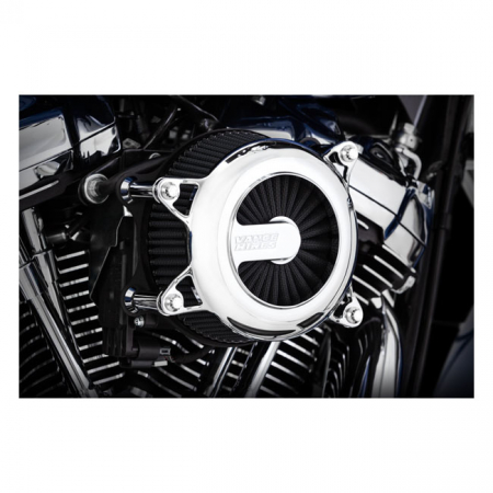 V&H, VO2 ROGUE AIR CLEANER KIT. CHROME