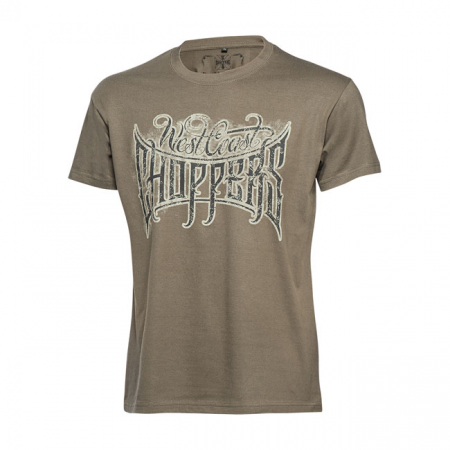 WCC CUSTOM LOGO T-SHIRT SOLID KHAKI