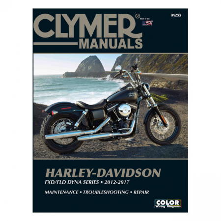 CLYMER SERVICE MANUAL 12-17 DYNA