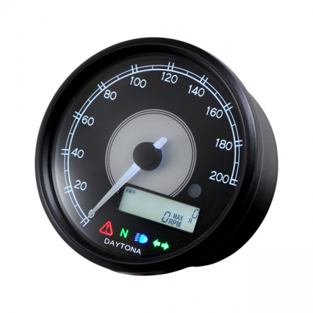 VELONA 80MM SPEEDOMETER 200 KMH/MPH