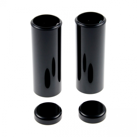 CULT-WERK, 4-PIECE FORK TUBE COVER KIT, GLOSS BLACK