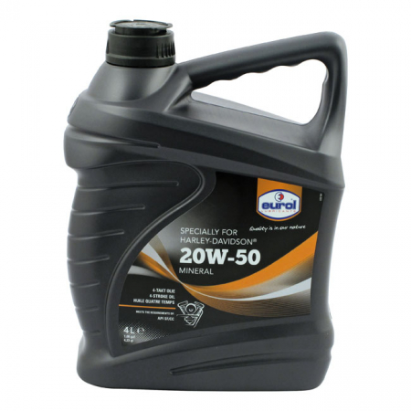 EUROL, MOTOR OIL 20W50 SG/CD MINERAL. 4L