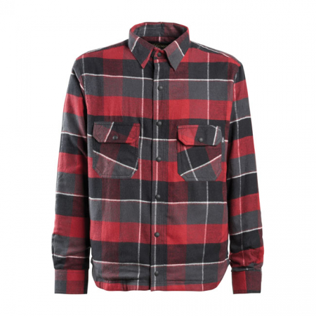 RSD GORMAN PLAID SHIRT BRICK RED