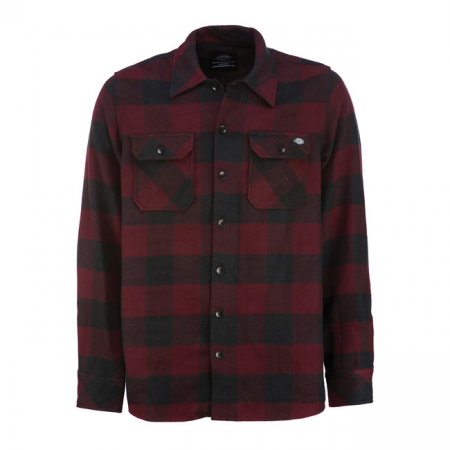 DICKIES NEW SACRAMENTO SHIRT MAROON