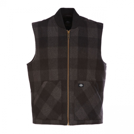 DICKIES MARTINSBURG VEST GRAVEL GRAY