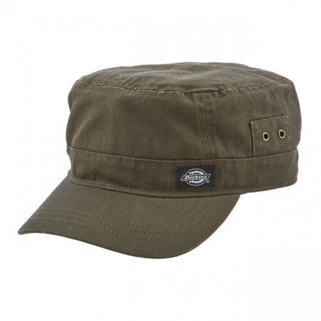 DICKIES ALPENA MILITARY CAP OLIVE GREEN