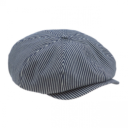 DICKIES JACKSONPORT FLAT CAP HICKORY STRIPE