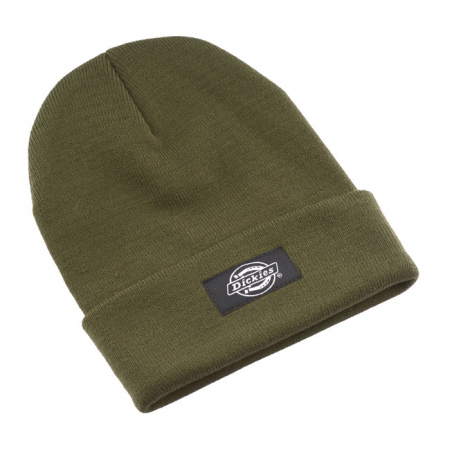 DICKIES YONKERS BEANIE HAT OLIVE GREEN