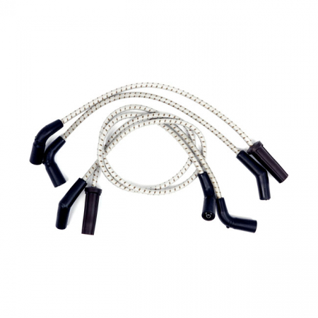 TAYLOR, CLASSIC THUNDER BRAIDED CLOTH SPARK PLUG WIRE SET