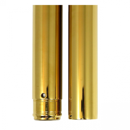 CC ENG. 41MM FORK TUBES, TNC GOLD. 20-1/4" OAL