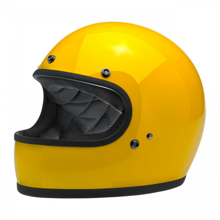 BILTWELL GRINGO FULL FACE HELMET SAFE-T YELLOW