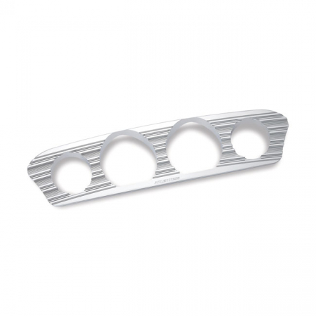 NESS INNER FAIRING GAUGE TRIM 10 GAUGE CHROME