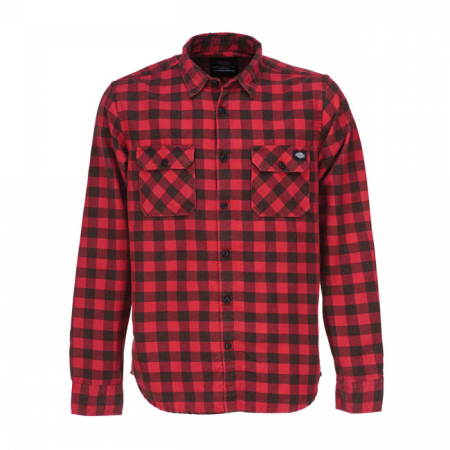 DICKIES ROCK HALL SHIRT FIERY RED