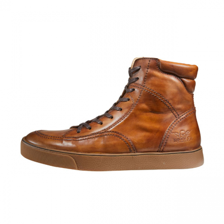 ROKKER LEATHER CITY SNEAKERS BROWN