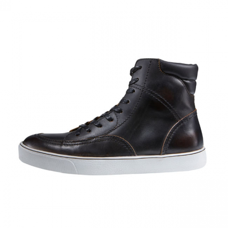 ROKKER LEATHER CITY SNEAKERS ANTIQUE BLACK