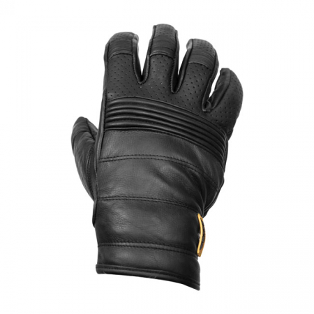 ROEG HANK LEATHER GLOVES BLACK