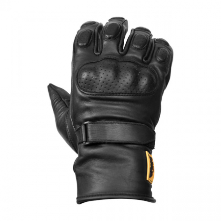 ROEG BAXTER LEATHER GLOVES BLACK