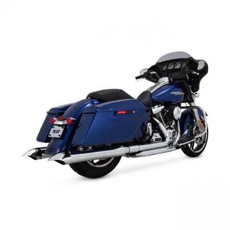 VANCE & HINES, TURN DOWN SLIP-ON MUFFLERS. CHRO