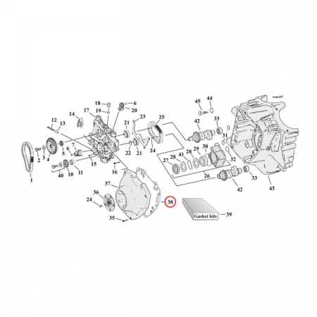 NOKKAKOTELON TIIVISTE TC88 AFM .060" COMETIC