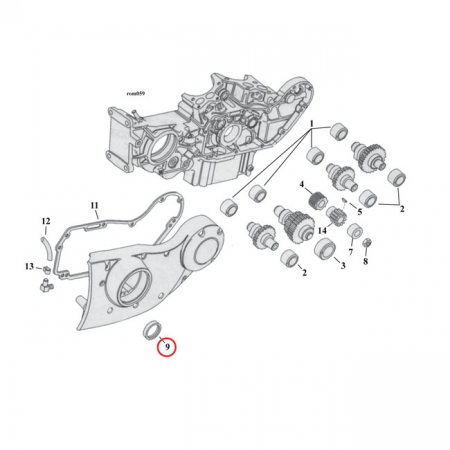 COMETIC SEALS, CAMSHAFT