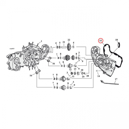 COMETIC, CAM COVER GASKETS. .060" AFM