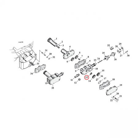 COMETIC, OIL SEAL OIL PUMP DRIVE SHAFT