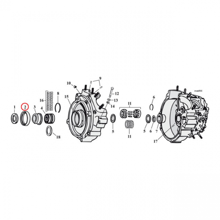 COMETIC OIL SEAL, SPROCKET SHAFT